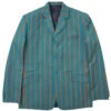Offbeat 60s Mod Boating Blazer TEAL 2 Offbeat 60s Mod Boating Blazer TEAL -KDX Clothing Store madcap england offbeat teal stripe blazer 11 72243.1661268850