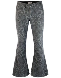 Paisley Rave Twill 70s Bellbottoms 31 Paisley Rave Twill 70s Bellbottoms -KDX Clothing Store madcap england paisley rave cords silver 6 18151.1661269150 1