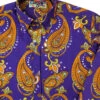 Tanpura Paisley Trip 60s Mod Shirt -KDX Clothing Store madcap england paisley trip shirt purple 5 60109.1661270308