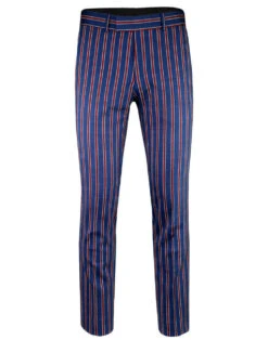 Mod Regatta Stripe Suit Trousers