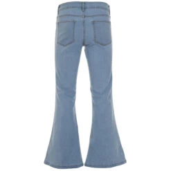 Rock Retro Bellbottom Flares INDIGO -KDX Clothing Store madcap england rock flares bleachwash 2 06444.1661274090 3
