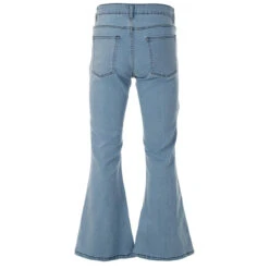 Rock 70s Blue Stitch Flares (BW) 10 Rock 70s Blue Stitch Flares (BW) -KDX Clothing Store madcap england rock flares bleachwash blue stitch 2 65261.1661261085 1