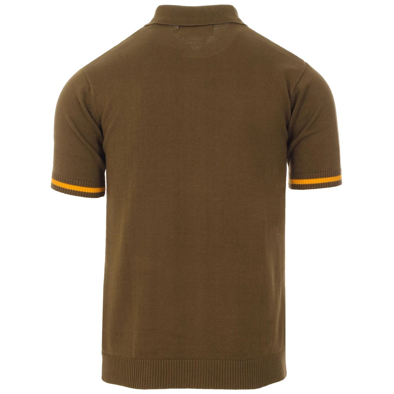 Thunderclap Mod Stripe Zip Polo (G) 6 Thunderclap Mod Stripe Zip Polo (G) - Image 4