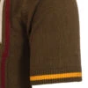 Thunderclap Mod Stripe Zip Polo (G) -KDX Clothing Store madcap england shock of the lightning polo beech 2 76465.1661265683