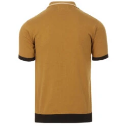 Shockwave Mod Stripe Knit Polo Top -KDX Clothing Store madcap england shockwave polo bronze mist 3 47794.1661264913