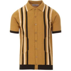 Shockwave Mod Stripe Knit Polo (SB)