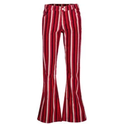 Spectrum Stripe Retro Cord Flares B -KDX Clothing Store madcap england spectrum stripe flares red 2 15906.1671462544