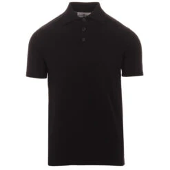 SS Brando 60s Mod Knitted Polo (MB) -KDX Clothing Store madcap england ss brando knitted polo black 3 18506.1661261851