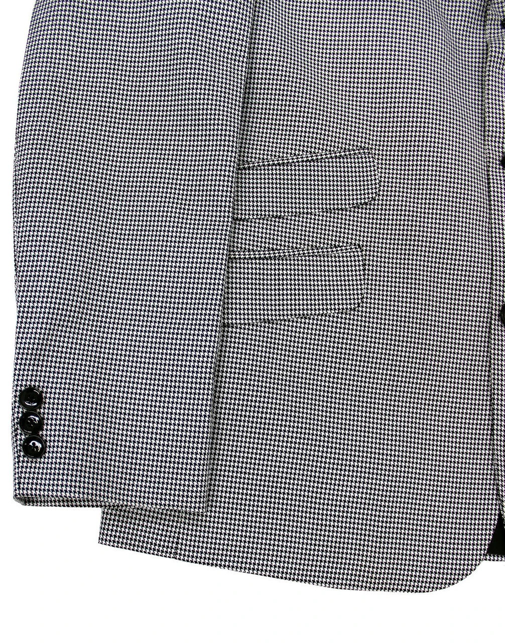 Stoned Mod Dogtooth Blazer Jacket 4 Stoned Mod Dogtooth Blazer Jacket - Image 2