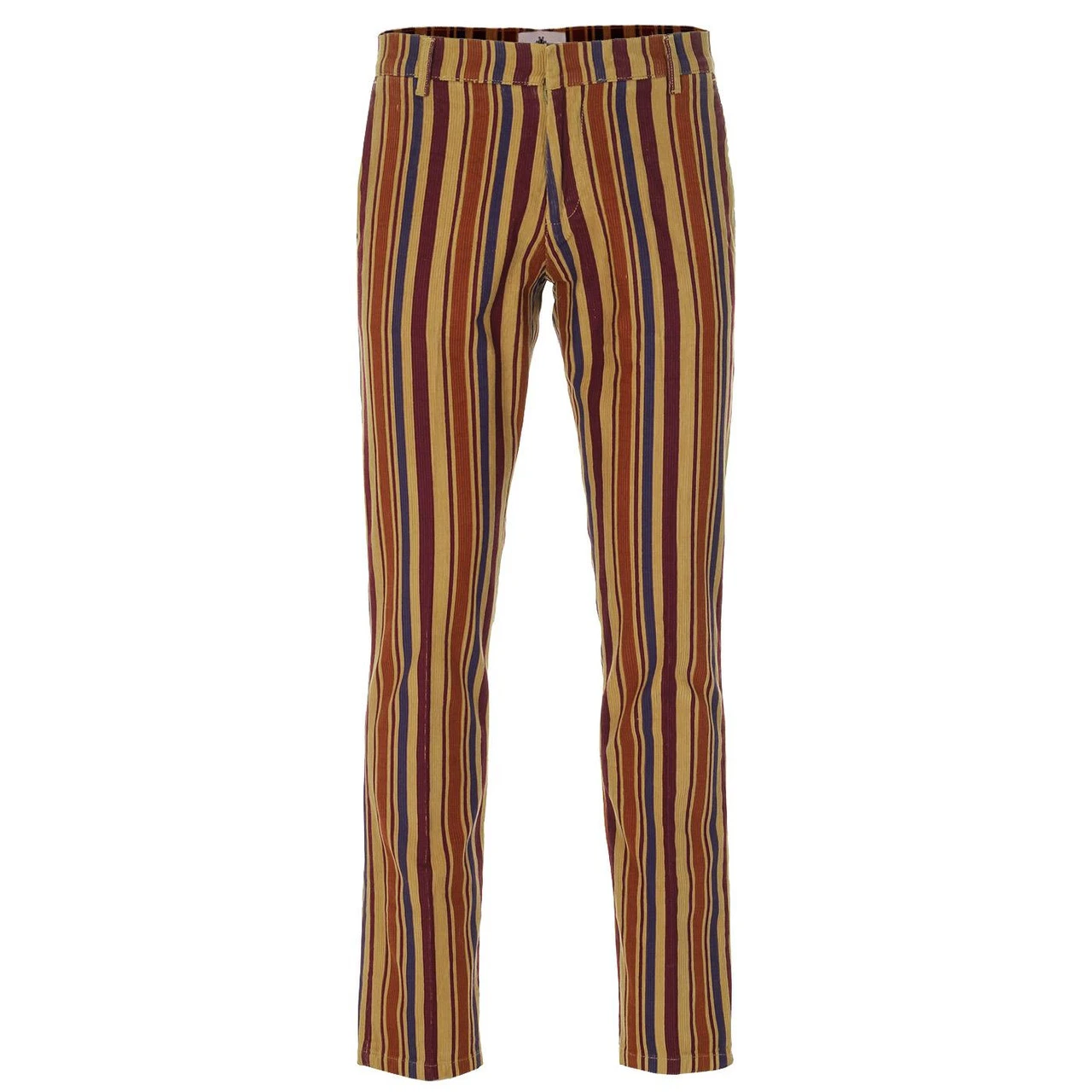 Psycho Striped Slim Cord Trousers 3 Psycho Striped Slim Cord Trousers