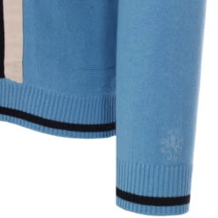 Marriott Suede Men's Mod Polo Cardigan - Blue -KDX Clothing Store madcap england suede marriott button through polo top blue 3 39639.1661265239 1