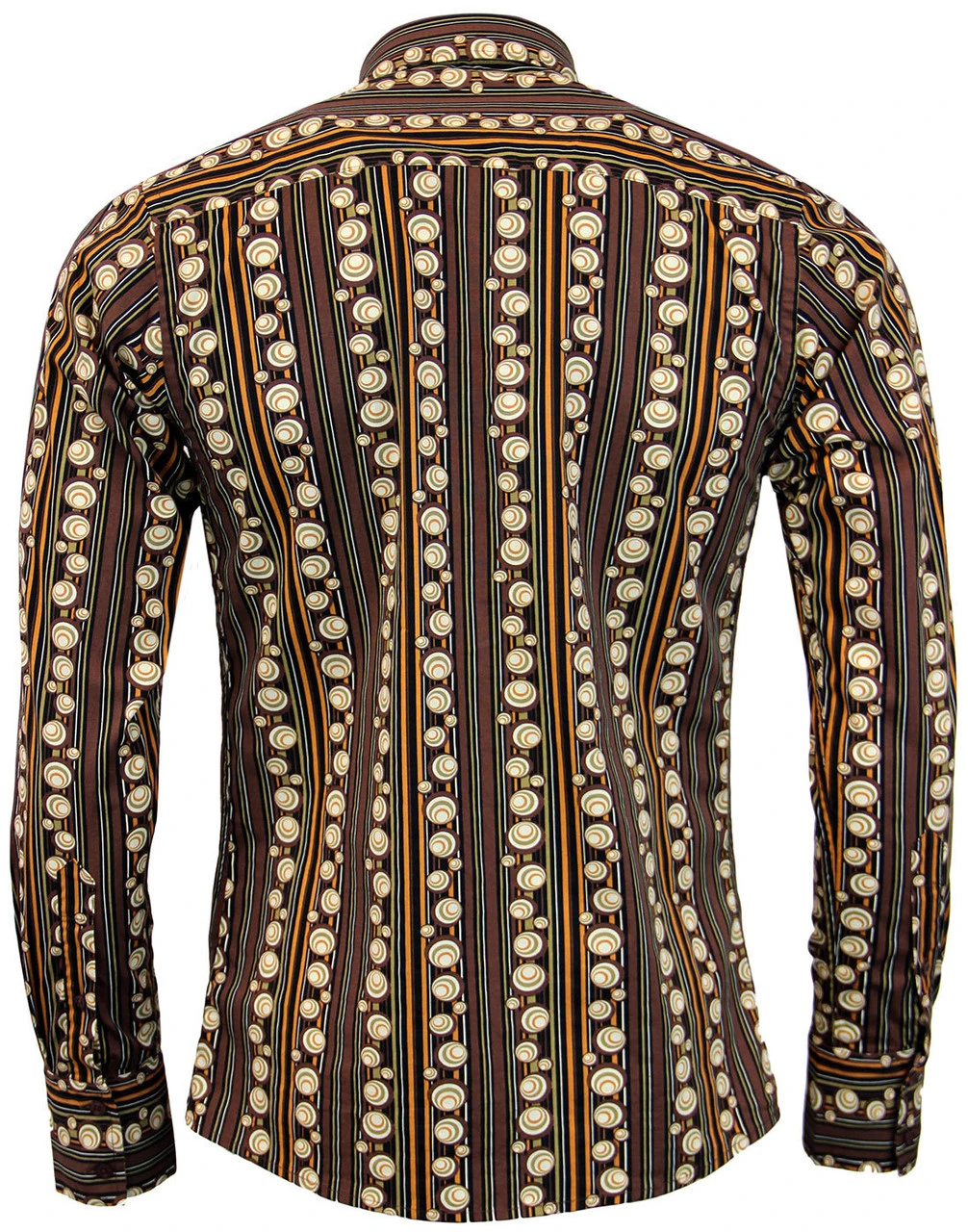 Trip 70s Stripe Men's Retro Shirt 6 Trip 70s Stripe Men's Retro Shirt - Image 4