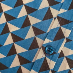 Trip Geo Chevron Retro Mod Shirt -KDX Clothing Store madcap england trip George chevron shirt2 83083.1661263269