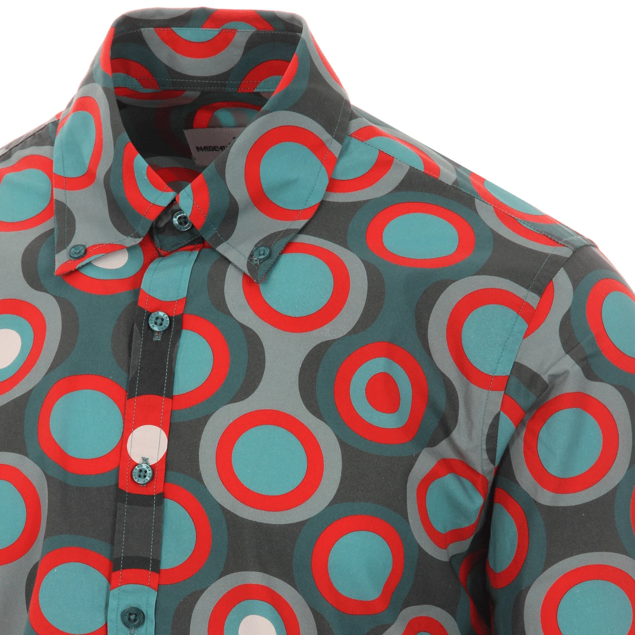 Trip Psych-Out Circle Mod Shirt B/R 16 Trip Psych-Out Circle Mod Shirt B/R - Image 14