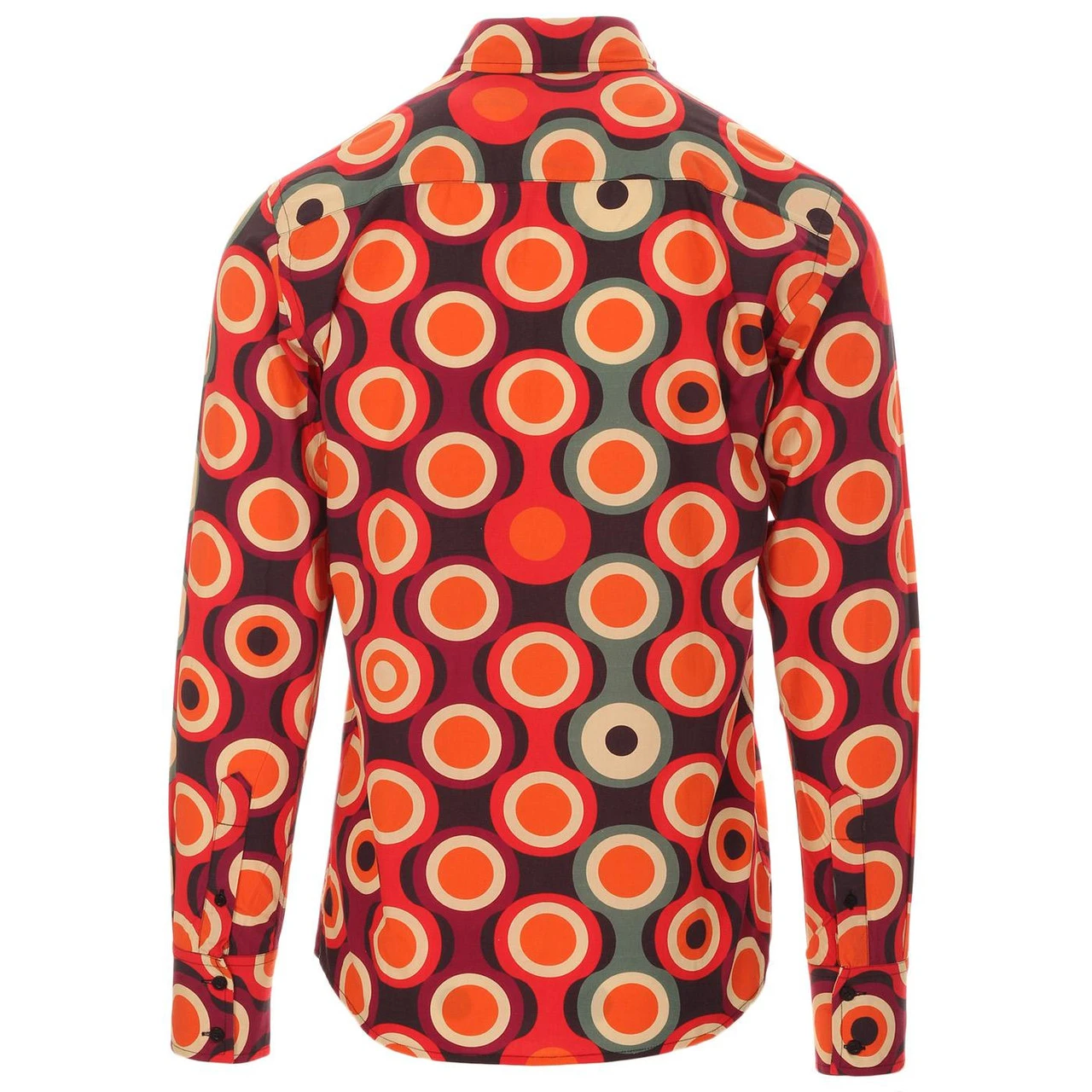 Trip Psych-Out Circle Mod Shirt B/R 4 Trip Psych-Out Circle Mod Shirt B/R - Image 2