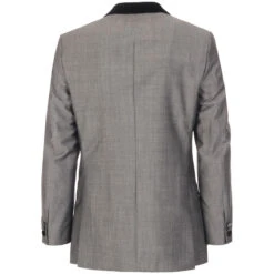 4 Button Tonic Suit Jacket (SG) -KDX Clothing Store madcap england velvet collar 4 btn blazer grey 1 18334.1661263414