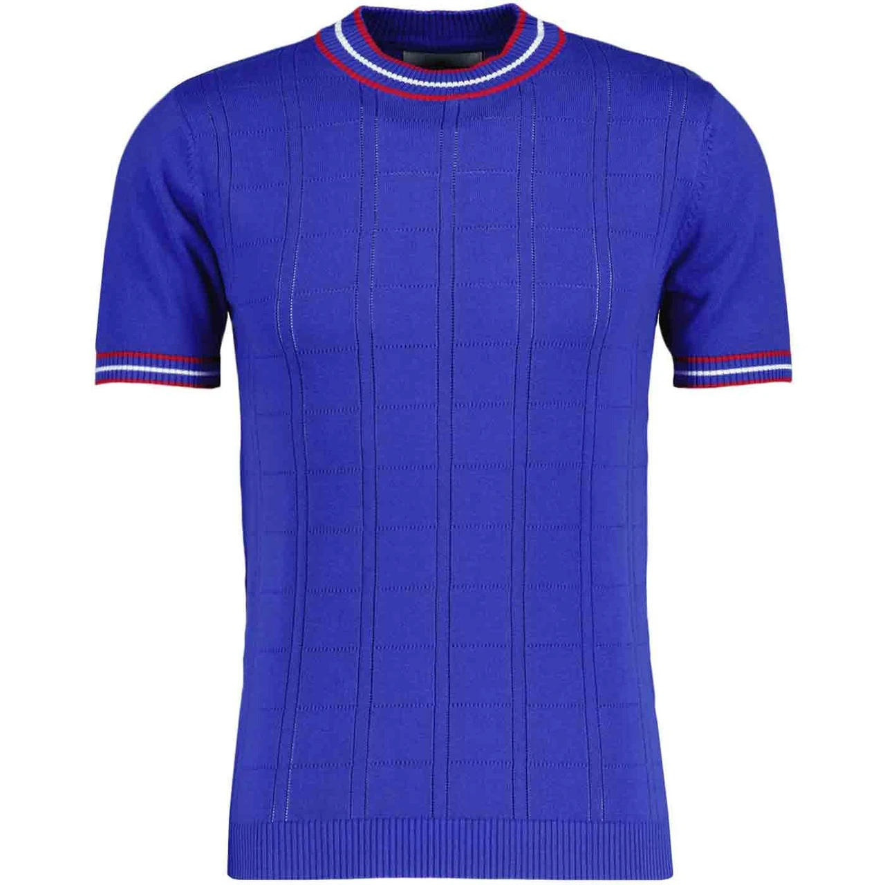 Wilson MADCAP Mod Turtleneck Pointelle Knit Top PB 4 Wilson MADCAP Mod Turtleneck Pointelle Knit Top PB - Image 2