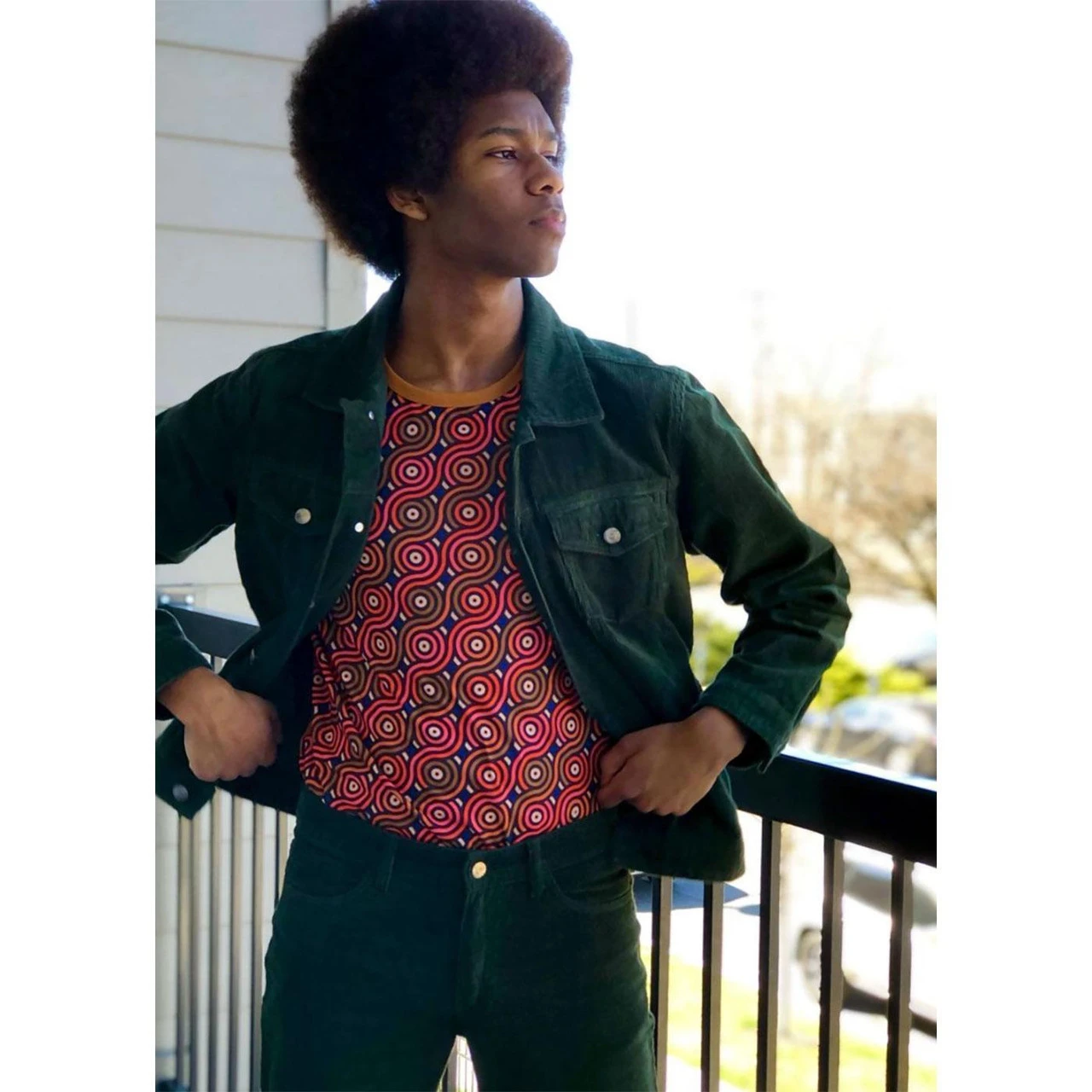 Woburn Mod Cord Western Jacket (DF) 4 Woburn Mod Cord Western Jacket (DF) - Image 2