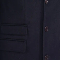Made In England Mod Covert Coat (B) -KDX Clothing Store madcap england wool overcoat navy 3 82806.1661261286 1