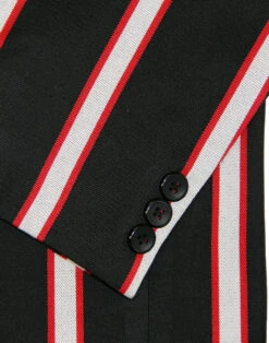 Hapshash Mod Retro Boating Blazer -KDX Clothing Store madcap hapshash blazer black 04 76918.1661269826