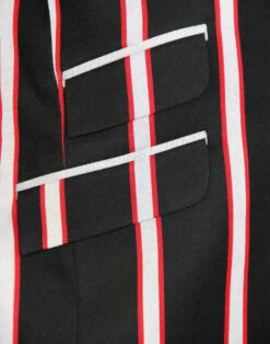 Hapshash Mod Retro Boating Blazer -KDX Clothing Store madcap hapshash blazer black 05 98745.1661269824