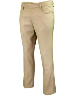 Logan Bootcut Hopsack Trousers (Bu) -KDX Clothing Store madcap hopsack bootcut trousers cream 2 08999.1661268785 4