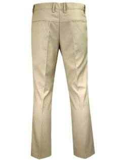 Logan Bootcut Hopsack Trousers (B) -KDX Clothing Store madcap hopsack bootcut trousers cream 3 40305.1661268786 2