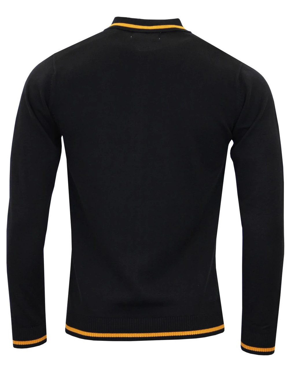 Marriott Suede Mod Polo Cardigan NR 4 Marriott Suede Mod Polo Cardigan NR - Image 2