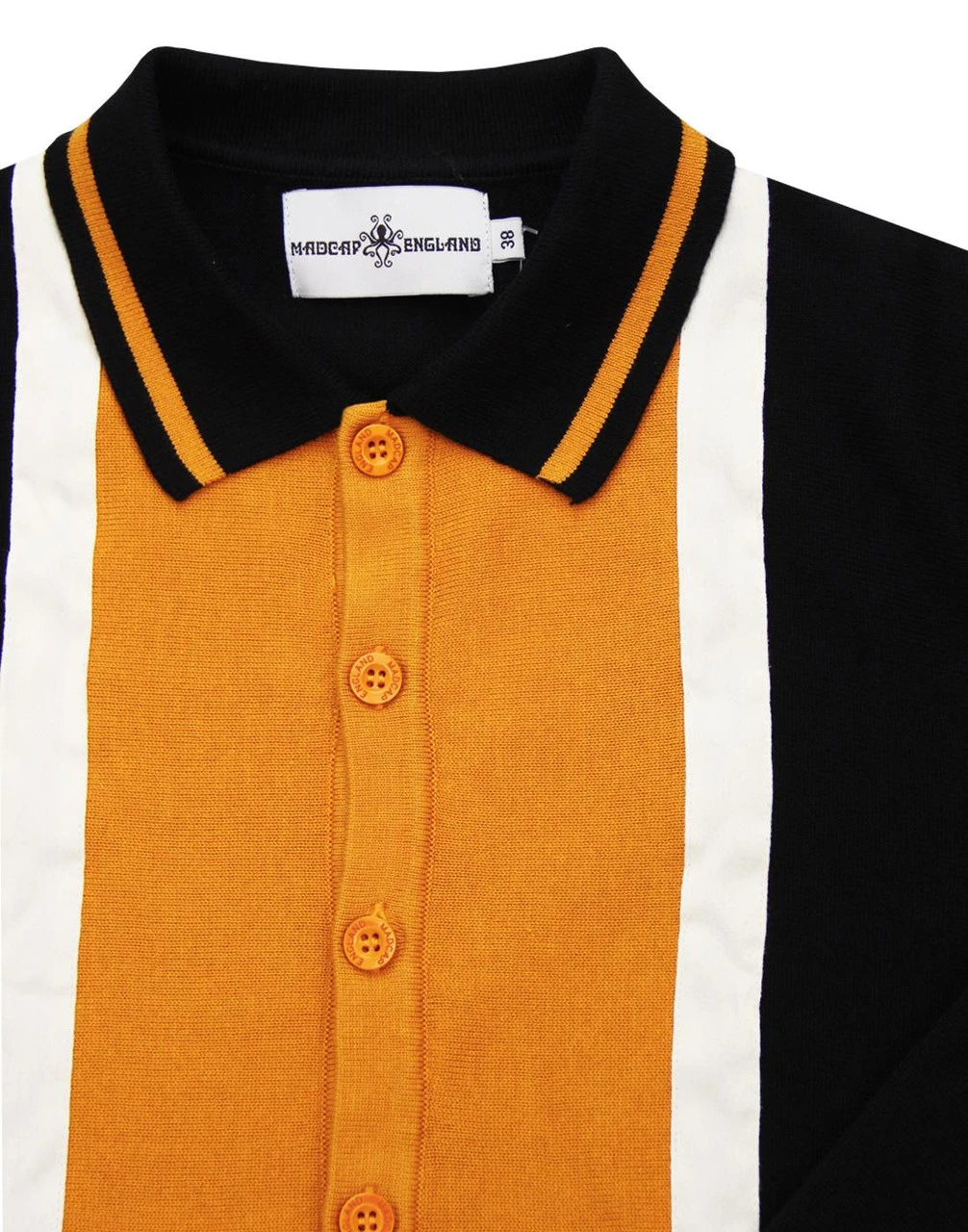 Marriott Suede Mod Polo Cardigan BG 17 Marriott Suede Mod Polo Cardigan BG - Image 15