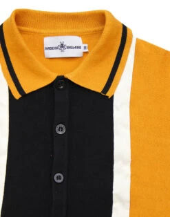 Marriott Suede Mod Polo Cardigan BM -KDX Clothing Store madcap marriot golden oak close 16924.1661268939