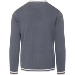 LS Moon Mod Tipped Knit Jumper (Z) 39 LS Moon Mod Tipped Knit Jumper (Z) -KDX Clothing Store madcap moon longsleeve top flintstone back 49391.1661260833 4