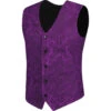 Paisley Manero 70s Cord Waistcoat P 2 Paisley Manero 70s Cord Waistcoat P -KDX Clothing Store madcap paisley cord waistcoat purple side 59156.1664290843