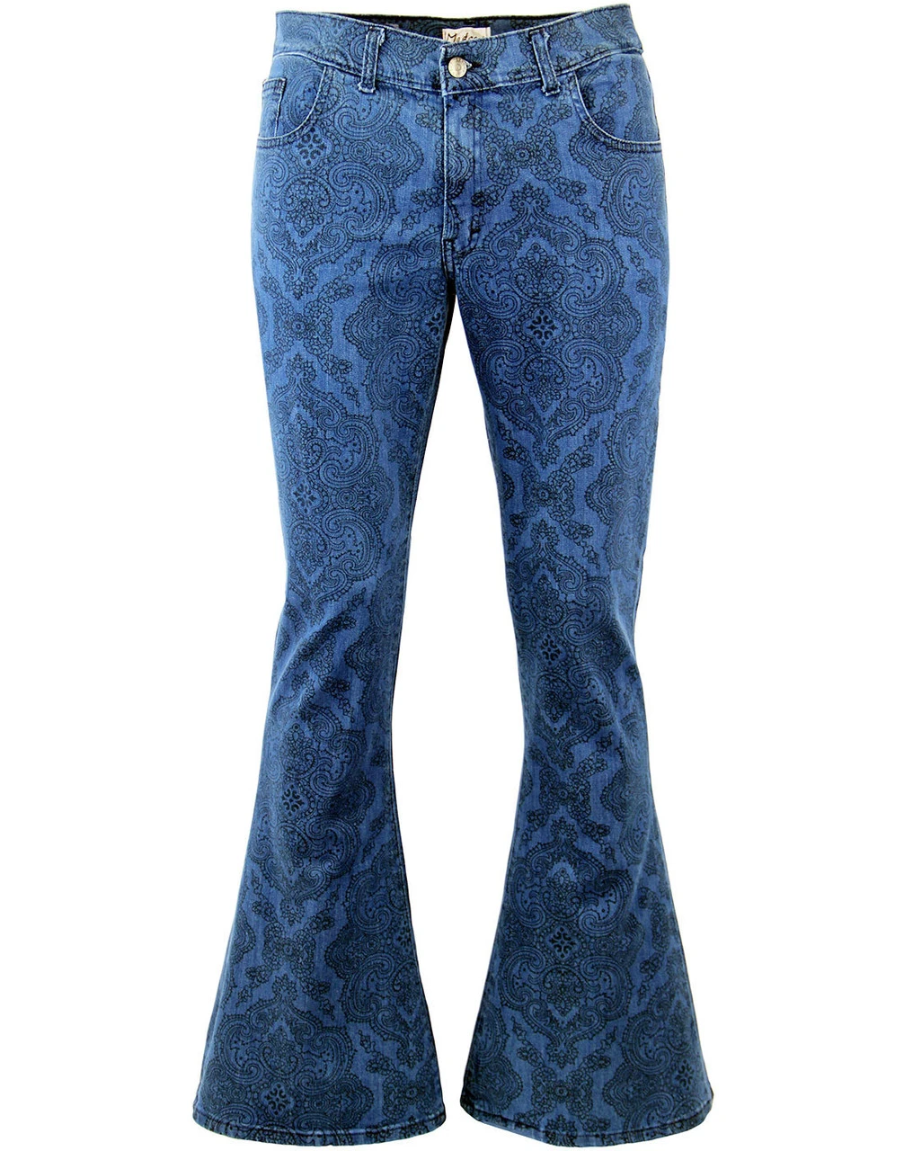 Paisley Rave 1970s Cord Bellbottoms 17 Paisley Rave 1970s Cord Bellbottoms - Image 15