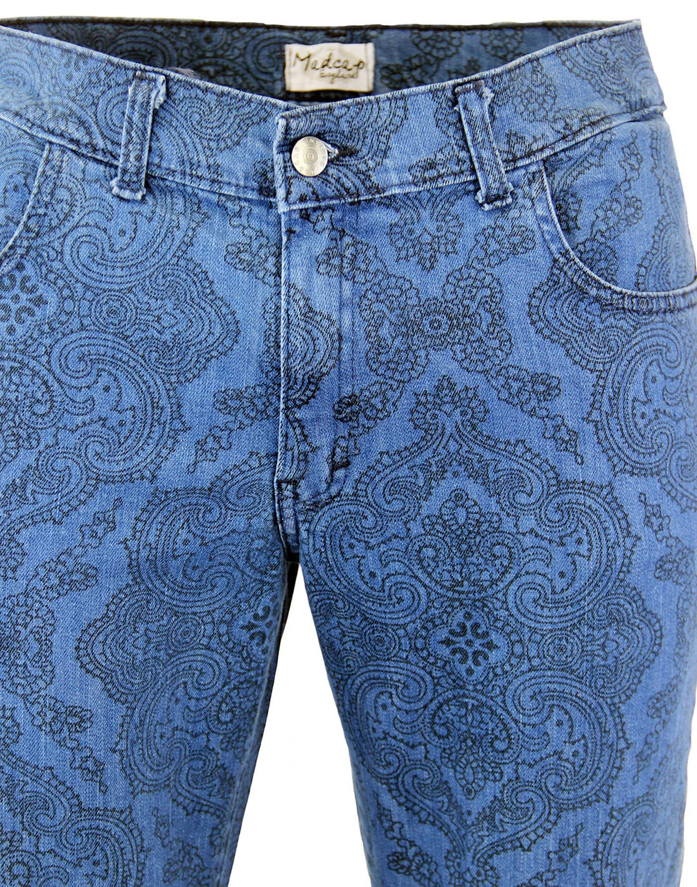 Paisley Rave 70s Denim Bellbottoms 15 Paisley Rave 70s Denim Bellbottoms - Image 13