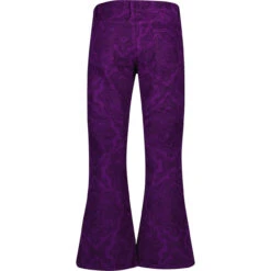 Killer Retro 70s Cord Flares (INK) -KDX Clothing Store madcap paisley flares purple back 47038.1679070839 4