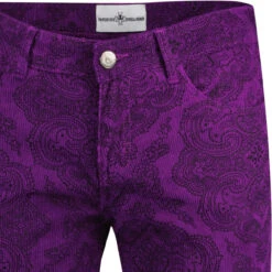 Killer Retro 70s Cord Flares (Rust) 36 Killer Retro 70s Cord Flares (Rust) -KDX Clothing Store madcap paisley flares purple detail 67965.1679070840 3