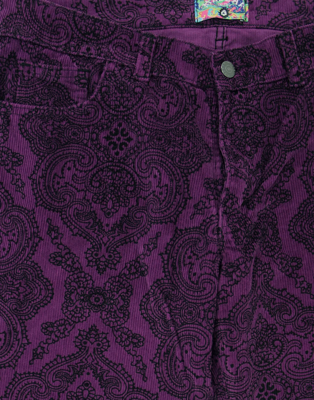 Paisley Rave Twill 70s Bellbottoms 8 Paisley Rave Twill 70s Bellbottoms - Image 6