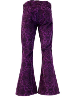 Paisley Rave Twill 70s Bellbottoms 23 Paisley Rave Twill 70s Bellbottoms -KDX Clothing Store madcap paisley rave flares purple 2 78543.1661270130 3
