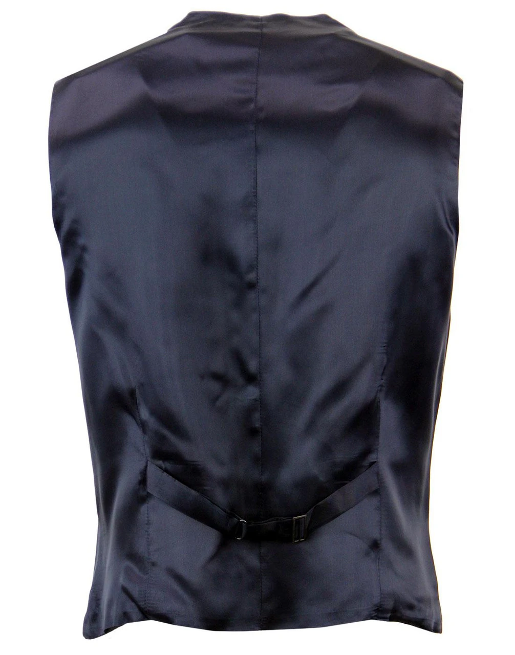 Electric Pinstripe Lapel Waistcoat 4 Electric Pinstripe Lapel Waistcoat - Image 2