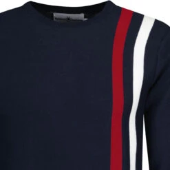 Action Retro Mod Racing Jumper Navy -KDX Clothing Store madcap racing jumper navy detail 25343.1687188950
