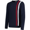 Action Retro Mod Racing Jumper Navy 1 Action Retro Mod Racing Jumper Navy -KDX Clothing Store madcap racing jumper navy side 37515.1687188948