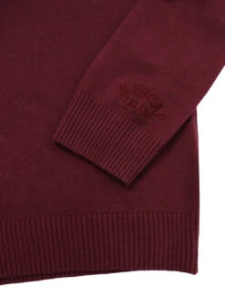 Redford 60s Mod V-Neck Jumper BISON -KDX Clothing Store madcap redford jumper maroon 2 23408.1661271340