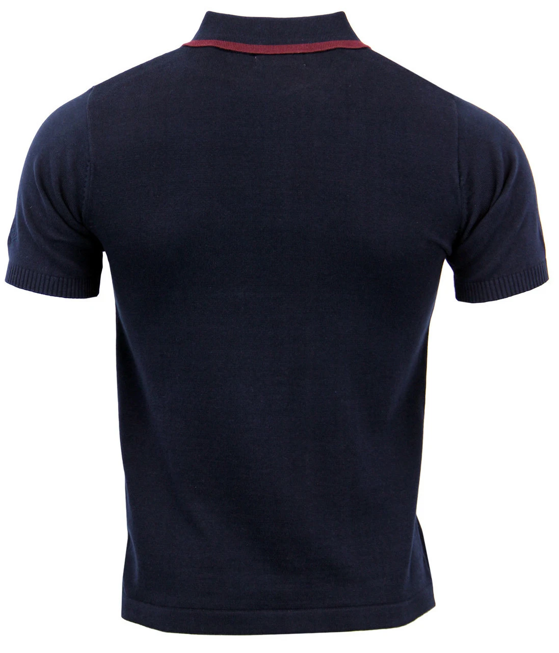 Aftermath 60s Mod Stripe Knit Polo 5 Aftermath 60s Mod Stripe Knit Polo - Image 3