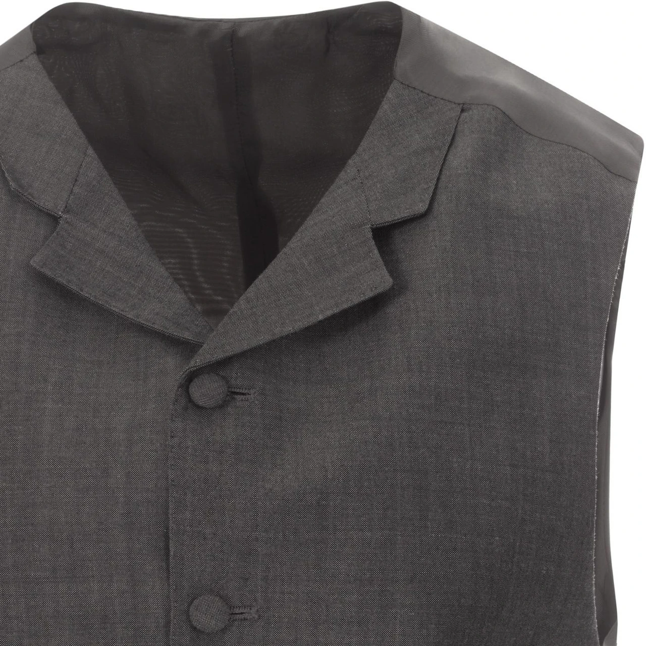 Mohair Tonic Lapel Waistcoat SILVER 4 Mohair Tonic Lapel Waistcoat SILVER - Image 2