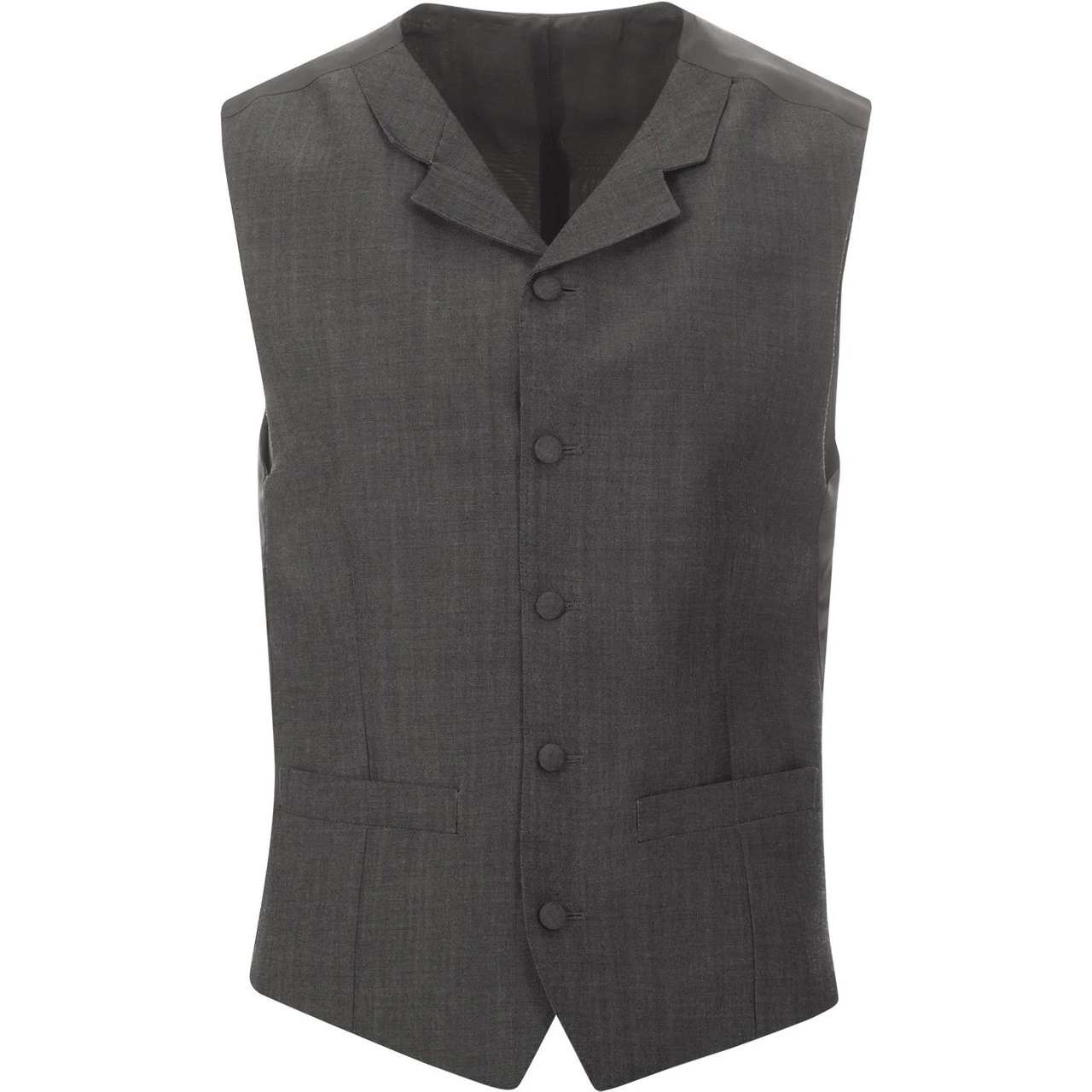 Mohair Tonic Lapel Waistcoat SILVER 3 Mohair Tonic Lapel Waistcoat SILVER