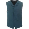 Mod Mohair Tonic Waistcoat (Teal) 1 Mod Mohair Tonic Waistcoat (Teal) -KDX Clothing Store madcap suit waistcoat teal front 84409.1661264844