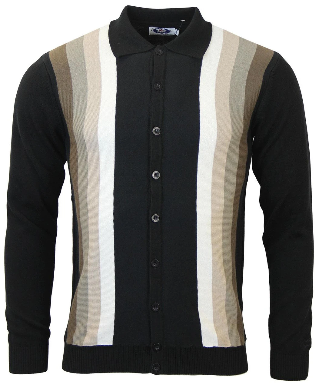 Blake Mod Gradient Polo Cardigan BN 5 Blake Mod Gradient Polo Cardigan BN - Image 3