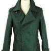 Denny 60s Mod Short Reefer Jacket G -KDX Clothing Store madcap denny jacket green3 50430.1661273862
