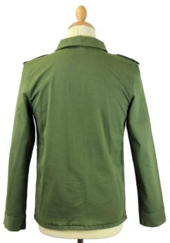 Skinny Lennon Retro Mod Army Shirt -KDX Clothing Store madcap herringbone lennon jacket1 60424.1661274040