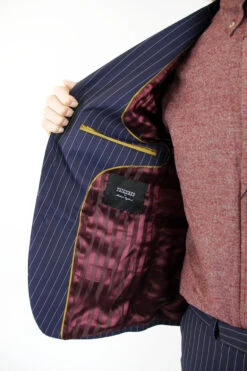 Tailored By Pinstripe Suit Jacket -KDX Clothing Store madcap pinstripe suit11 78476.1664291276